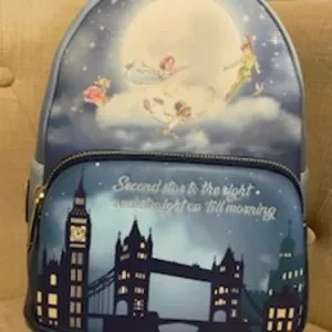 Disney Peter Pan Loungefly Backpack + Ears Set NWT Loungefly | Bags | Disney Peter Pan Loungefly Backpack Ears  main image 2